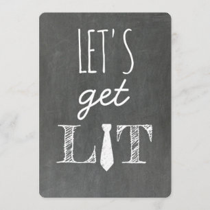 Invitation Allumons les Fous Garçon d'Honneur