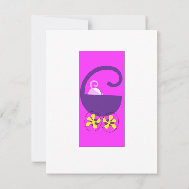 Invitation Along vient inviter des bébés (Devant)