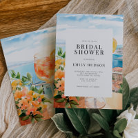 Amalfi Coast Aperol Spritz Fête des mariées