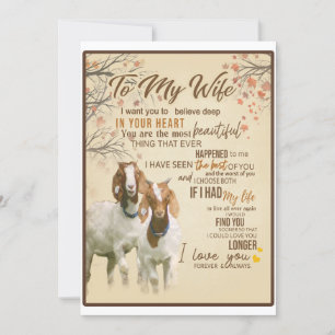 Invitation Amant de femme   À ma femme je t'aime pour toujour