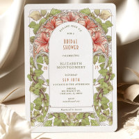 Amaryllis Art Nouveau Douche pour la future mariée