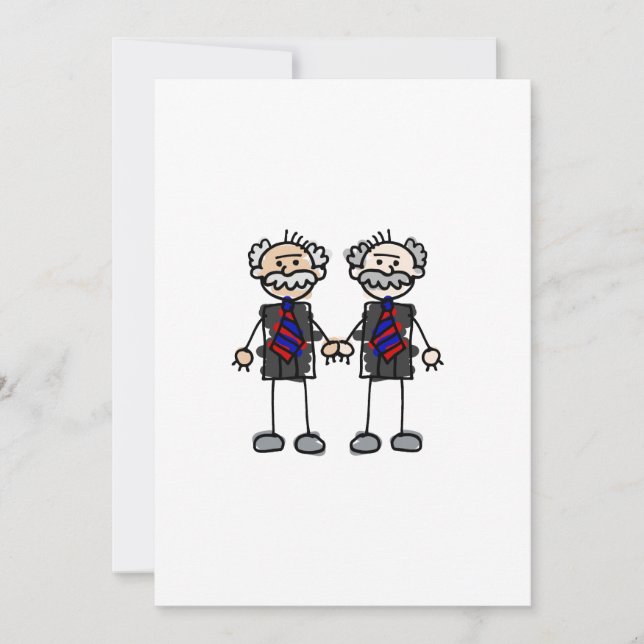 Invitation Amateurs de vieux mâles (Devant)