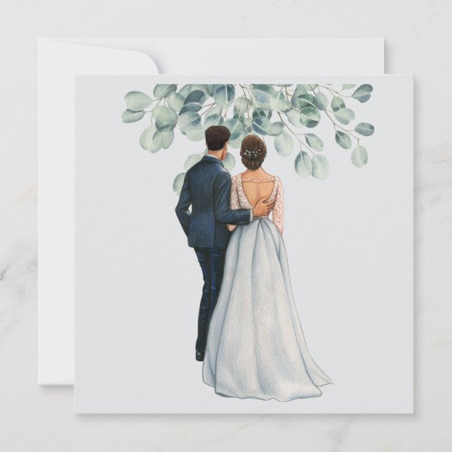 Invitation Ambiance de mariage (Devant)