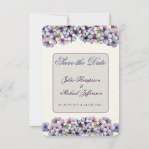 Invitation Ambiance romantique et poétique Pastel Lilac