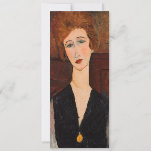 Invitation Amedeo Modigliani - Portrait d'une femme