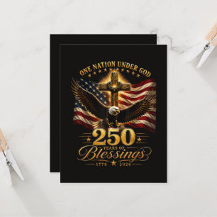 Invitation Américain 250e anniversaire patriotique États-Unis