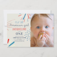 American Girl 4 juillet 1er anniversaire Photo
