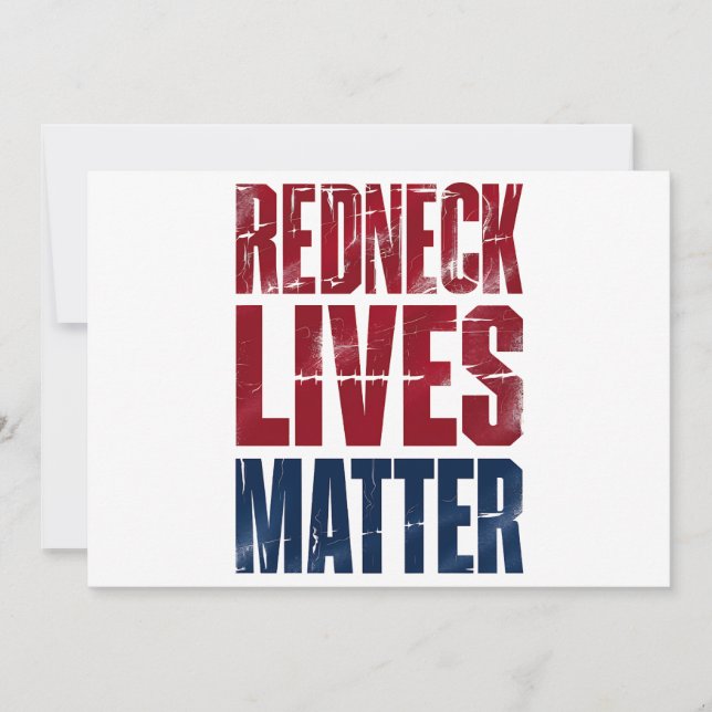 Invitation American Holiday Redneck Matt 4 juillet USA (Devant)