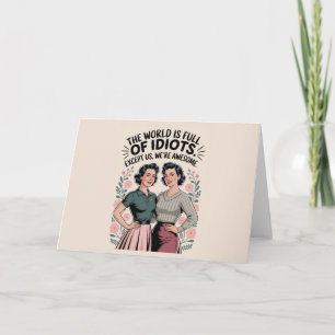 Invitation Ami Ami Intéressant Humour Femmes Anniversaire