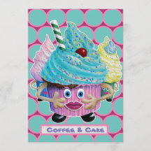 Amies décontractées amusantes, gâteau familial et 