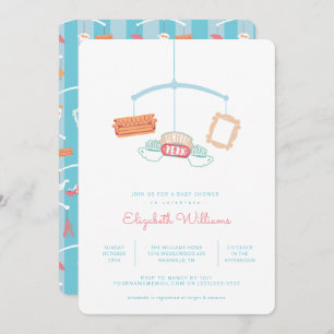 Invitation AMIS™   Central Perk Mobile Baby shower