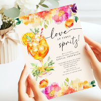 Amour à l'invitation de la douche nuptiale First S