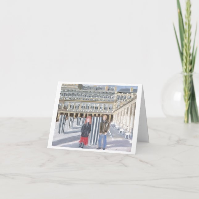 INVITATION AMOUR À PARIS (Devant)