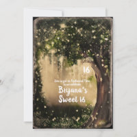 Amour Enchanté Fantastique Forêt Vintage Douce 16