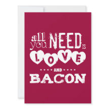Amour et Bacon, voilà ce dont vous avez besoin