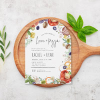 Amour et Pizza Fête de l'Engagement Arché tendance