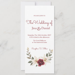 Invitation Amour éternel