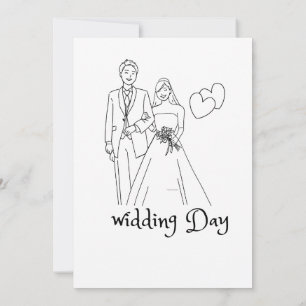 Invitation Amour éternel : Un Mariage à se souvenir