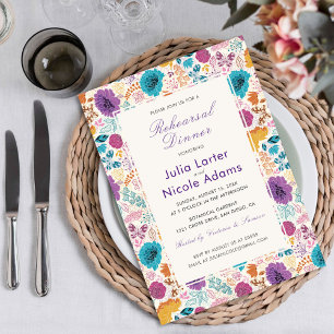 Invitation Amour Fleurissant Floral Romantique Mariage Rose V