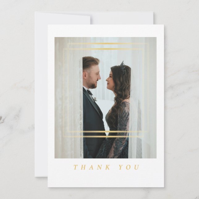 Invitation Amour intemporel | Mariage photo romantique Invita (Dos)