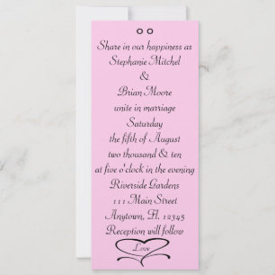 Invitation Amour Mariage Invite