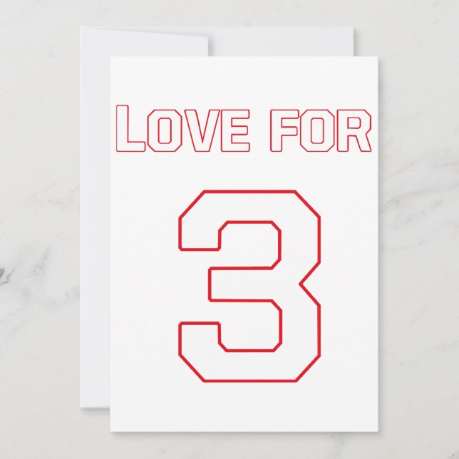 INVITATION AMOUR POUR 3 (Devant)