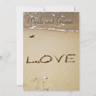 Invitation AMOUR sur le rivage