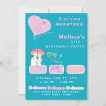 Amoureux de K-drama couleurs personnalisées douces
