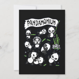 Invitation Amoureux de Panda   Gardez Votre Calme Et Aimez Pa