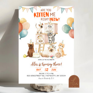 Invitation Amoureux des chats Vous Chatons Tout de Suite ? An