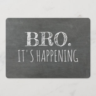 Invitation Amusant Groomsman ou Best Man