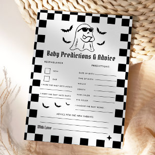 Invitation Amusant Halloween Baby Predictions & Conseils jeu