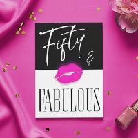 Amusant Noir Blanc Cinquante Fabuleux Lèvres Roses