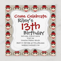 Amusant sourire rouge singe sot heureux Motifs