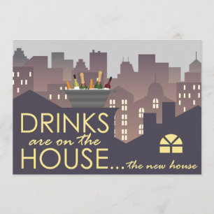 Invitation Amusante conception de la Fête du réchauffement de