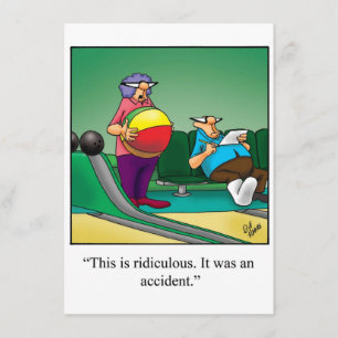 Invitation amusante de Bowling Party