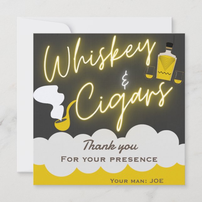 Invitation Amusante fête de célibataire (Devant)