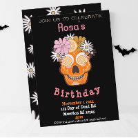 Amusants Automne Sugar Skull Anniversaire