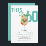 Invitation Amusants Bubbly Boire 60e Anniversaire Fête Invita<br><div class="desc">Fun Bubbly Bubbly Boire 60th Birthday Party Invitation Quelle façon amusante de célébrer quelqu'un spécial!</div>