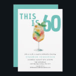 Invitation Amusants Bubbly Boire 60e Anniversaire Fête Invita<br><div class="desc">Fun Bubbly Bubbly Boire 60th Birthday Party Invitation Quelle façon amusante de célébrer quelqu'un spécial!</div>