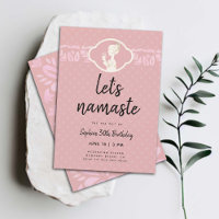 Amusants Lets Namaste Femmes 30ème anniversaire Te