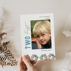 Invitation Amusants Monster Trucks