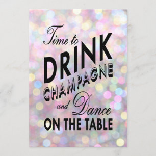 Invitation Amusement et Bachelorette Flirty