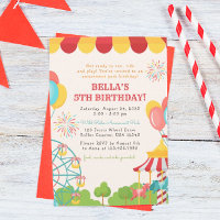 Amusement Park fête d'anniversaire