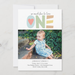 Invitation Amusez-vous à être unique