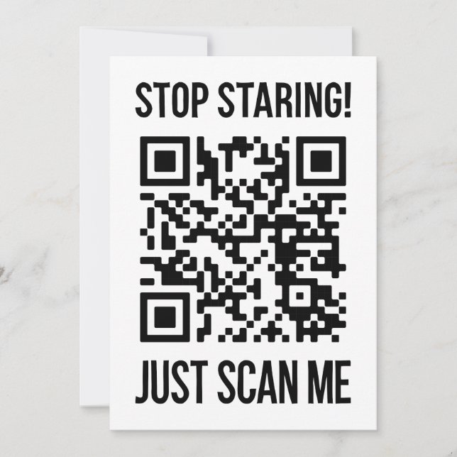 Invitation Analyser mon code QR pour un démarrage motivant (Devant)