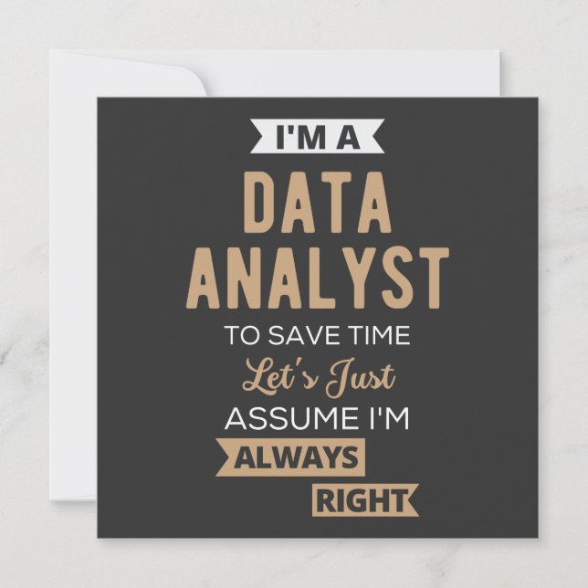 Invitation Analyste de données (Devant)