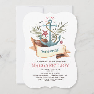 Invitation Ancre bleue