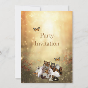 Invitation Animaux Au Parc