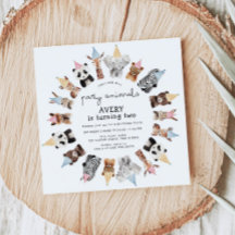 Animaux de fête Anniversaire